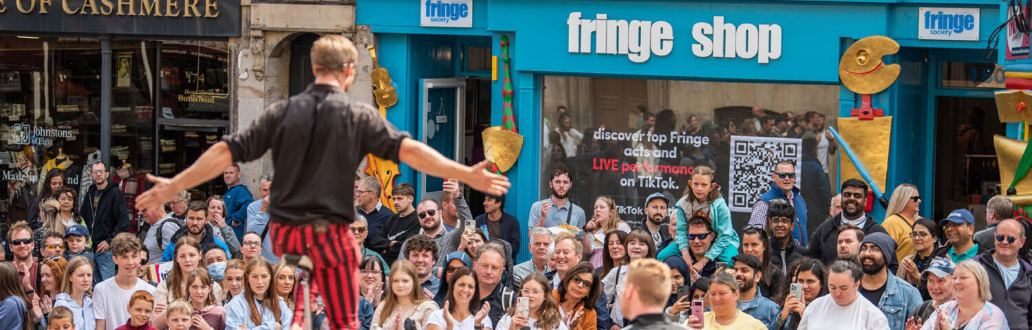 Edinburgh Fringe Festival 2023 - Select One Top Up