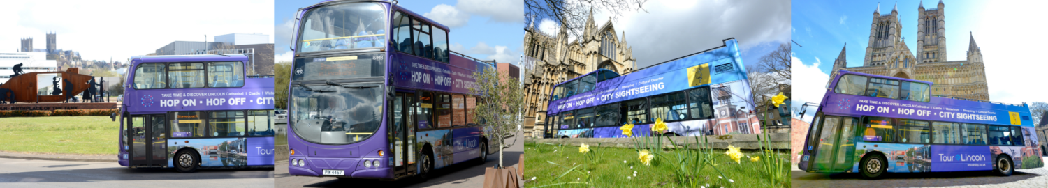 Lincoln’s Open Top Sightseeing Tour Bus - Select One Top Up
